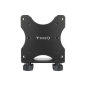 Tooq Support VESA pour Mini PC - 4 Options d'Installation - Poids Max 5kg - VESA 100x100 - Couleur Noir