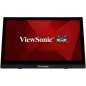 Moniteur à écran tactile LCD ViewSonic 16" HD - Jusqu'à 10 points de contact - Réponse 12 ms - Haut-parleurs 2 W - Angle de visi