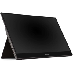 Moniteur à écran tactile LED ViewSonic 15,6" IPS Full HD 1080p - 10 points de contact - Réponse 6,5 ms - Haut-parleurs 1,6 W - A