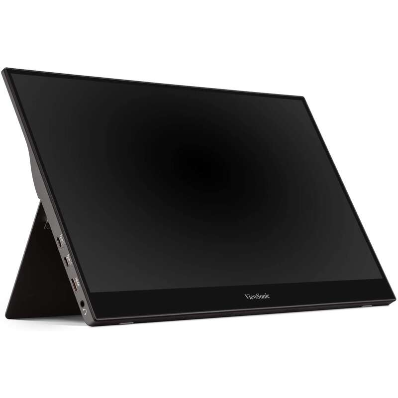 Moniteur à écran tactile LED ViewSonic 15,6" IPS Full HD 1080p - 10 points de contact - Réponse 6,5 ms - Haut-parleurs 1,6 W - A