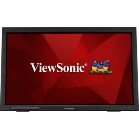 Moniteur à écran tactile LED ViewSonic 21,5" Full HD 1080p - Jusqu'à 10 points de contact - Réponse 5 ms - Haut-parleurs 4W - An