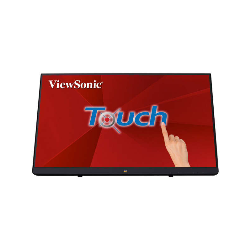 Moniteur à écran tactile LED ViewSonic 22" IPS Full HD 1080p - Réponse 14 ms - USB 3.0, HDMI, VGA, DP et 3,5 mm - Angle de visio
