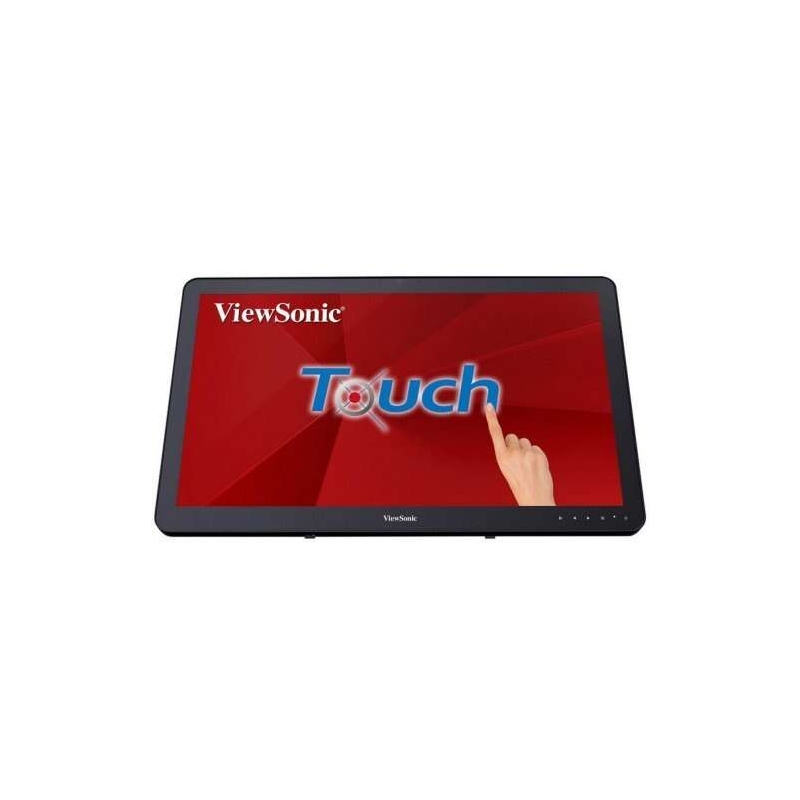 Moniteur à écran tactile LED Full HD 24" ViewSonic - 10 points de contact - Haut-parleurs 5W - Angle de vision de 178º - USB, HD