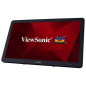 Moniteur à écran tactile LED Full HD 24" ViewSonic - 10 points de contact - Haut-parleurs 5W - Angle de vision de 178º - USB, HD