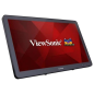 Moniteur à écran tactile LED Full HD 24" ViewSonic - 10 points de contact - Haut-parleurs 5W - Angle de vision de 178º - USB, HD