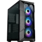 Boîtier gaming Cooler Master TD500 Mesh V2 - Façade en mesh - 3 ventilateurs CF120 ARGB - Côtés en verre trempé - Refroidissemen