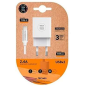 Chargeur Mural Double TechOneTech + Câble USB-A vers USB-C 1m - Revêtement Nylon Tressé