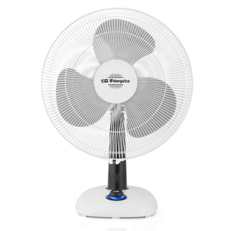 Ventilateur de bureau Orbegozo TF 0133 blanc 3 vitesses