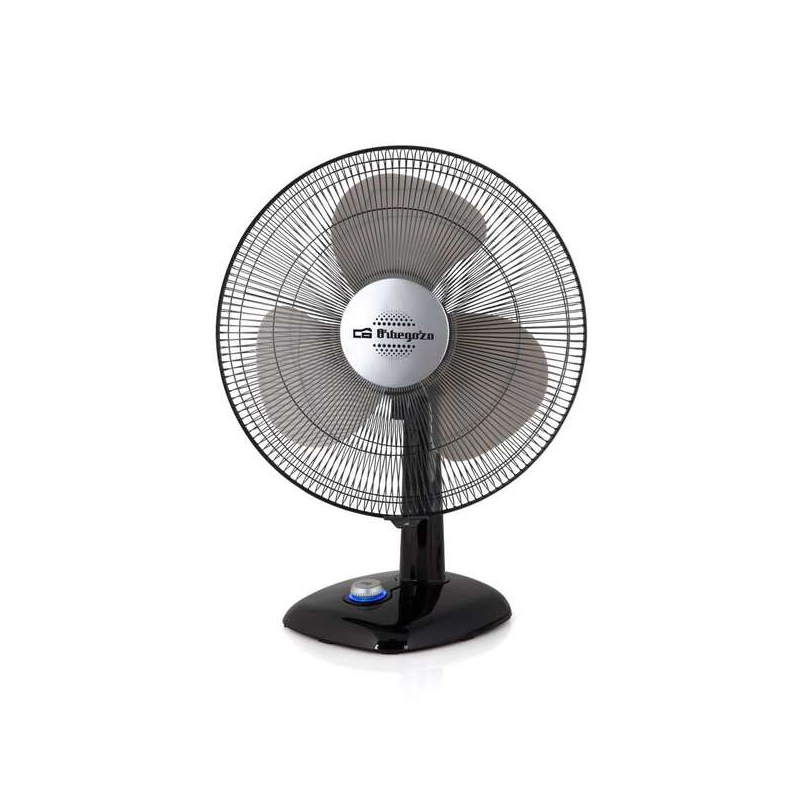 Ventilateur de bureau Orbegozo TF 0134 noir oscillant Ventilateur de bureau Orbegozo TF 0134 noir oscillant