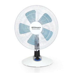 Ventilateur de bureau Orbegozo TF 0138 blanc 35 cm 4 vitesses