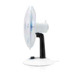 Ventilateur de table blanc bleu