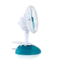 Orbegozo TF 0219 Ventilateur 2 en 1 pratique et sûr - Puissance 8 W - 2 vitesses de ventilation - Taille de lame 15 cm - Grille