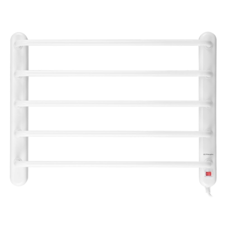 Sèche-serviettes électrique Orbegozo TH 8002 - Puissance 90 W - Voyant lumineux - Vis de montage incluses - 45 x 60 x 9,5 cm - B