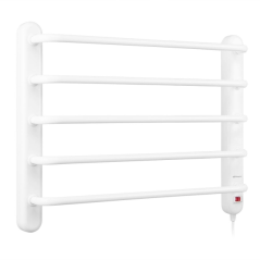 Sèche-serviettes électrique Orbegozo TH 8002 - Puissance 90 W - Voyant lumineux - Vis de montage incluses - 45 x 60 x 9,5 cm - B