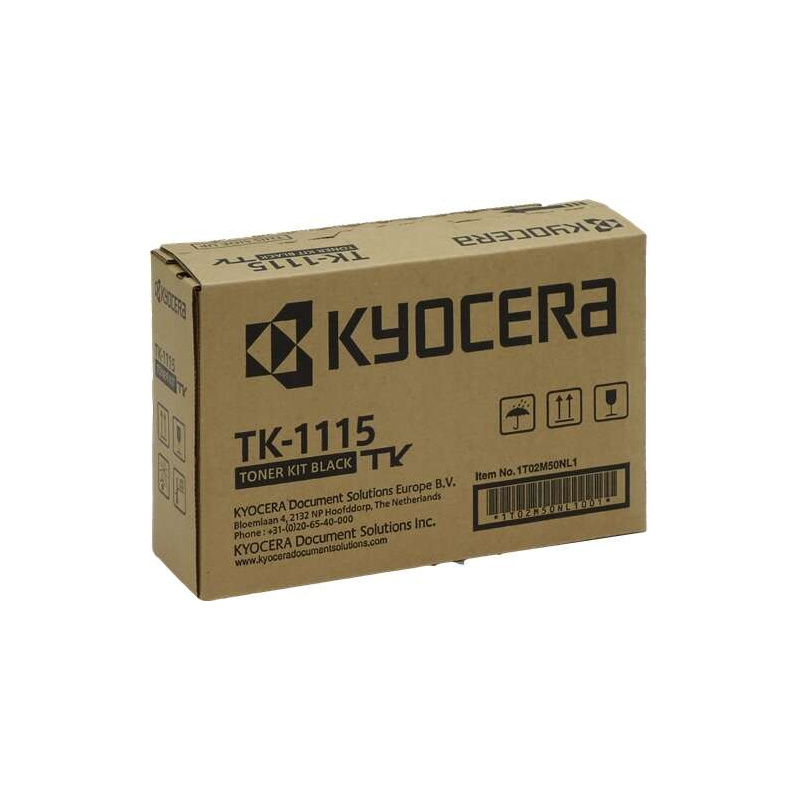 Cartouche de toner originale noire Kyocera TK1115 - 1T02M50NL0/1T02M50NL1