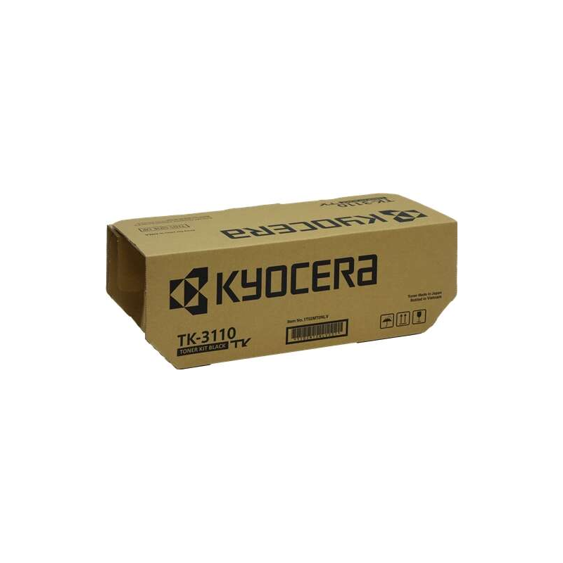 Kyocera TK3110 Cartouche de toner d'origine noire - 1T02MT0NL0/1T02MT0NLV/1T02MT0NLS