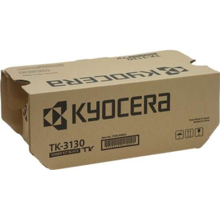 Kyocera TK3130 Cartouche de toner d'origine noire - 1T02LV0NL0