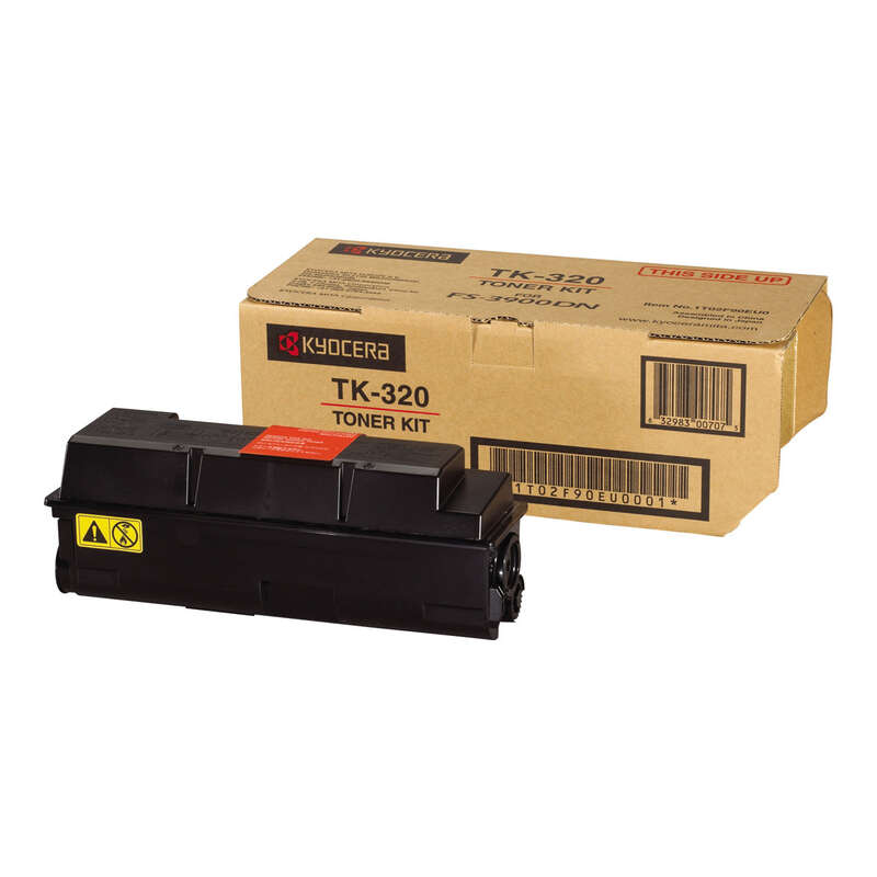Cartouche de toner d'origine Kyocera TK320 noire - 1T02F90EUC