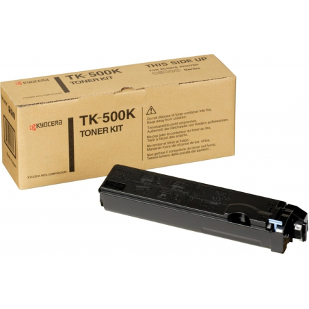Cartouche de toner noire originale Kyocera TK500K - 370PD0KW/TK500K