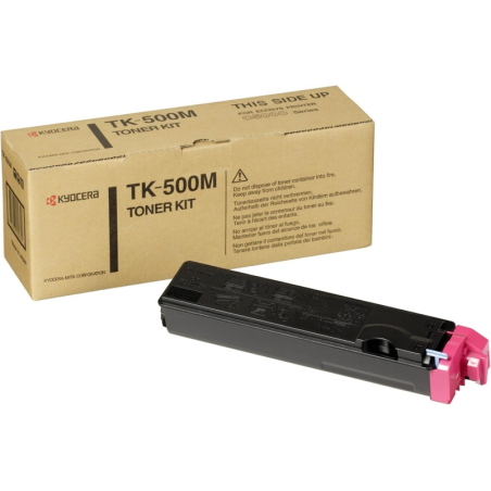 Cartouche de toner originale magenta Kyocera TK500M - 370PD4KW/TK500M