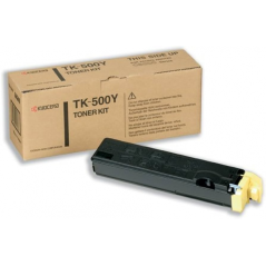 Cartouche de toner jaune originale Kyocera TK500Y - 370PD3KW/TK500Y