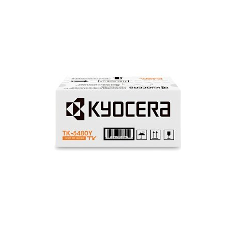 Cartouche de toner jaune d'origine Kyocera TK-5480Y - 1T0C22ANL0