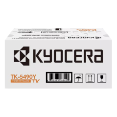 Cartouche de toner jaune originale Kyocera TK5490Y - 1T0C22ANL1/TK5490Y