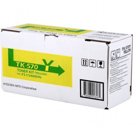 Cartouche de toner jaune originale Kyocera TK570Y - 1T02HGAEU0/TK570Y