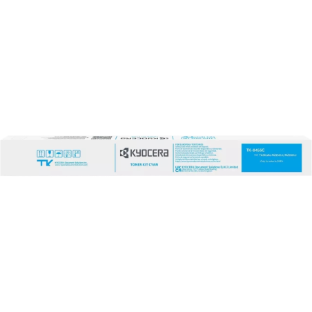 Cartouche de toner cyan d'origine Kyocera TK-8455C - 1T0C2MCNL0