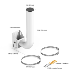 TP-Link Omada TL-APM200 Soporte para Punto de Acceso en Exteriores - Soporta hasta 5kg - Resistencia al Agua - Acero Inoxidable