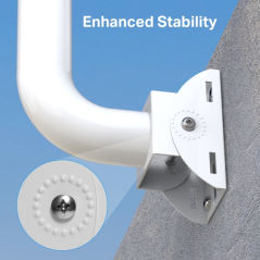 TP-Link Omada TL-APM200 Soporte para Punto de Acceso en Exteriores - Soporta hasta 5kg - Resistencia al Agua - Acero Inoxidable