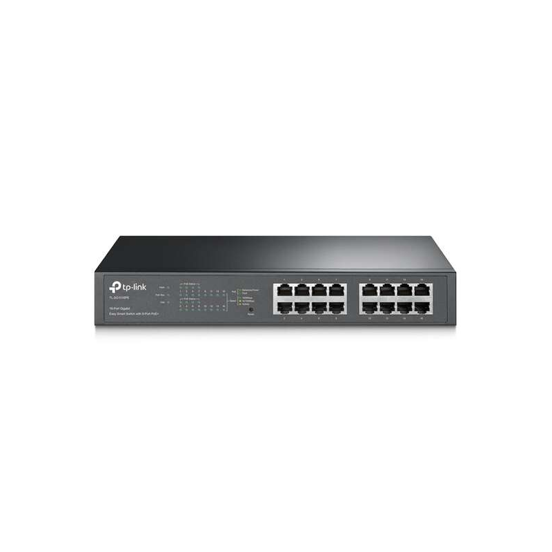 Commutateur TP-Link Easy Smart - 16 ports Gigabit avec 8 ports PoE+