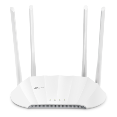 TP-Link TL-WA1801 Punto de Acceso de Doble Banda - PoE - Velocidad hasta 1.8Gbps - 4 Antenas Fijas - WiFi 6 AX1800 - Ethernet -