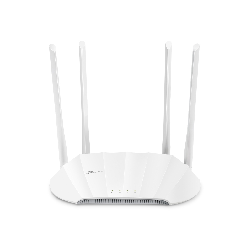 TP-Link TL-WA1801 Punto de Acceso de Doble Banda - PoE - Velocidad hasta 1.8Gbps - 4 Antenas Fijas - WiFi 6 AX1800 - Ethernet -