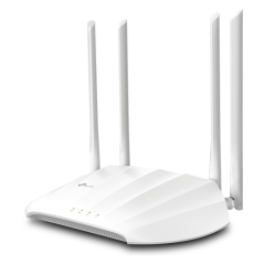TP-Link TL-WA1801 Punto de Acceso de Doble Banda - PoE - Velocidad hasta 1.8Gbps - 4 Antenas Fijas - WiFi 6 AX1800 - Ethernet -