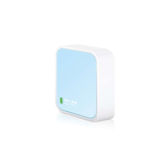 Routeur Sans Fil TP-Link Nano N 300Mbps - 1 EP ETH - 1 EP Micro USB - Antenne Interne - Couleur Blanc/Bleu