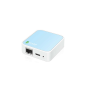 Routeur Sans Fil TP-Link Nano N 300Mbps - 1 EP ETH - 1 EP Micro USB - Antenne Interne - Couleur Blanc/Bleu