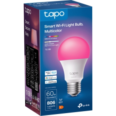 TP-Link TL13E Bombilla Inteligente RGB - Casquillo E27 - Intensidad Regulable - WiFi - Temporizador - Compatible con Asistente d