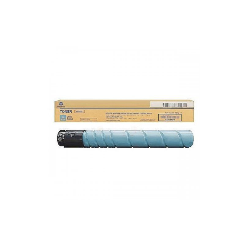 Cartouche de toner cyan originale Konica Minolta TN227C - ACVH450