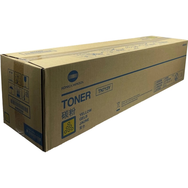 Konica Minolta TN713 Cartouche de toner jaune d'origine - TN713Y/A9K8250