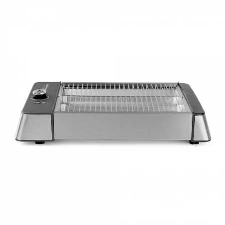 Orbegozo TO 2030 Grille-Pain Horizontal Inox 600W - 6 Positions de Grillage - Pour Tout Type de Pain - Bac Récupérateur de Miett
