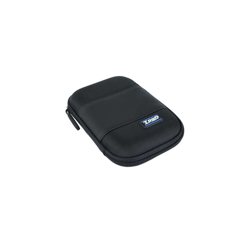 Étui Tooq pour Boîtier Externe 2.5" - Sangle de Fixation Interne - Fermeture à Glissière - Couleur Noir