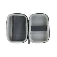 Étui Tooq pour Boîtier Externe 2.5" - Sangle de Fixation Interne - Fermeture à Glissière - Couleur Noir
