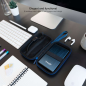 Coque de protection Tooq pour boîtier externe 2.5 ? - Couleur Bleu Pacifique