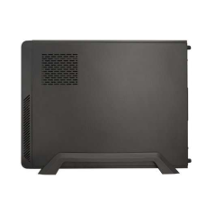 Boitier Tooq Micro ATX, Mini ITX Slim - Alimentation 500W - 1x HDD3,5 + 1x SDD2,5 + 1x HDD5.25 - 2x USB 3.0, SD et Micro SD - Co