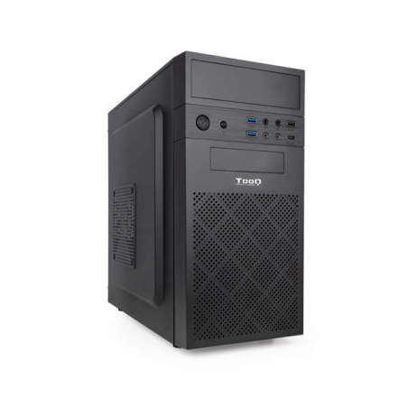 Boîtier minitour Tooq MATX TQC-4701U3C-B 2xUSB3.0 - Noir