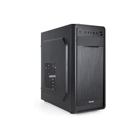 Boîtier moyen tour Tooq Prisma Ultra ATX - Alimentation 500 W - Ventilateur 120 mm - 3 baies 5,25" / 3 baies 3,5" / 2 baies 2,5"