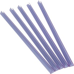 ✅ Fellowes Baguettes de reliure 9-12 mm Transparent Pack de 50 couleur Transparent en stock