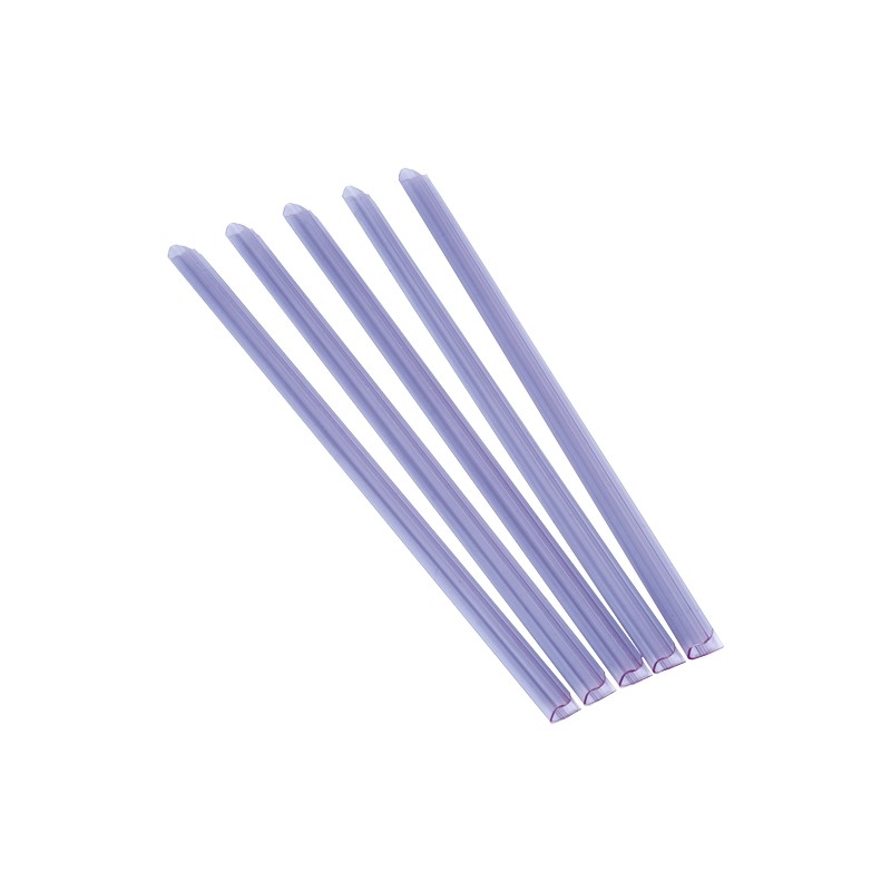 Fellowes Baguettes de reliure 3-6 mm Transparent Pack de 50