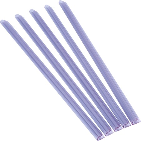 ✅ Fellowes Baguettes de reliure 3-6 mm Transparent Pack de 50 couleur Transparent en stock